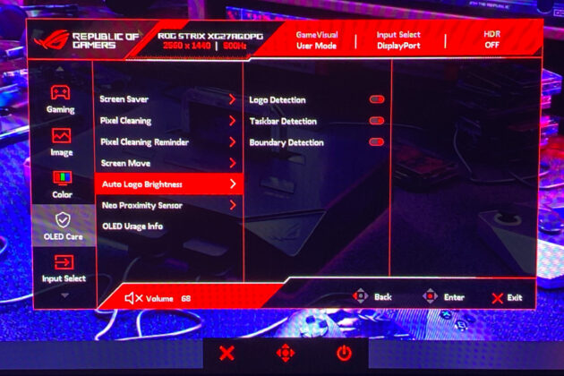 ASUS ROG Strix OLED XG27AQDPG