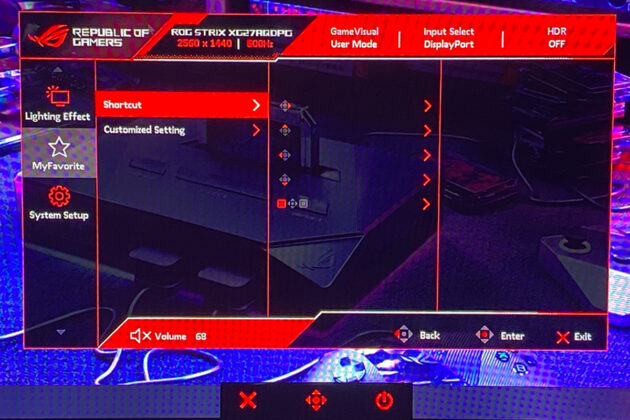 ASUS ROG Strix OLED XG27AQDPG