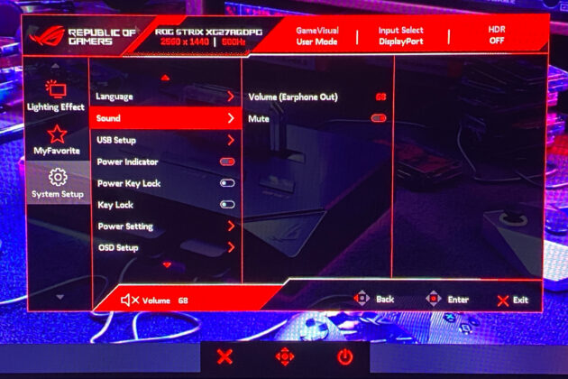 ASUS ROG Strix OLED XG27AQDPG