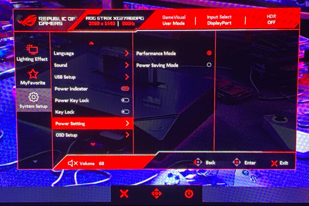 ASUS ROG Strix OLED XG27AQDPG