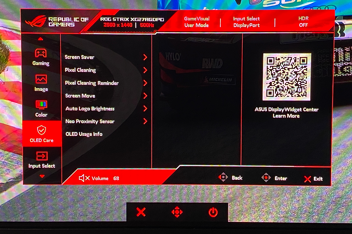 ASUS ROG Strix OLED XG27AQDPG