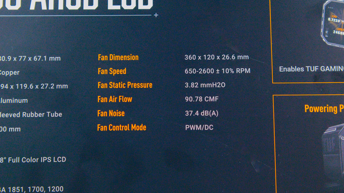 ASUS TUF Gaming LC III 360 ARGB LCD ASUS TUF Gaming LC III 360 ARGB LCD