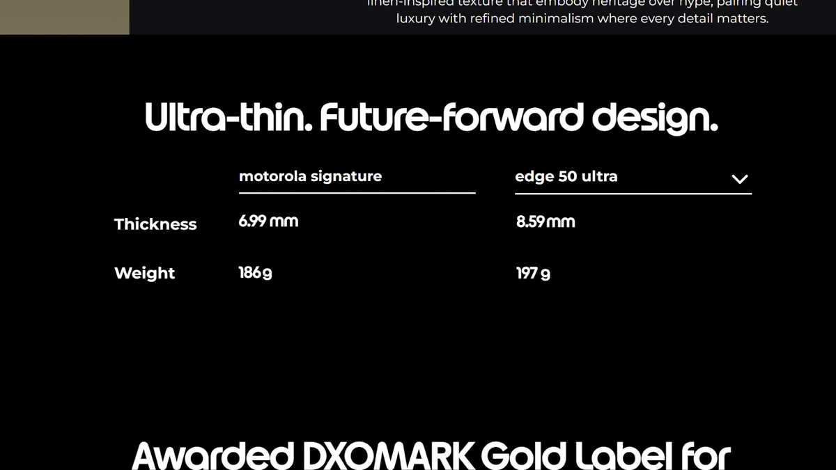 Motorola Signature Motorola Signature