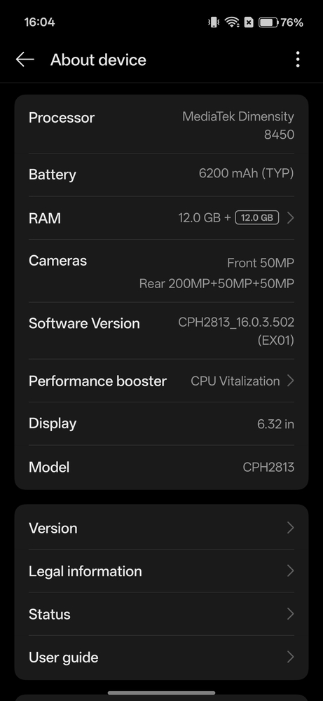 OPPO Reno 15 Pro OPPO Reno 15 Pro