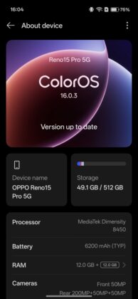 OPPO Reno 15 Pro