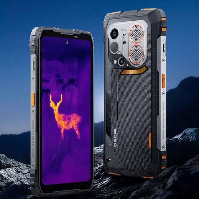 OSCAL launches the thermal imaging rugged phone PILOT 6 - Root