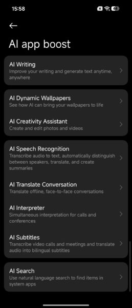 AI Features in HyperOS 3