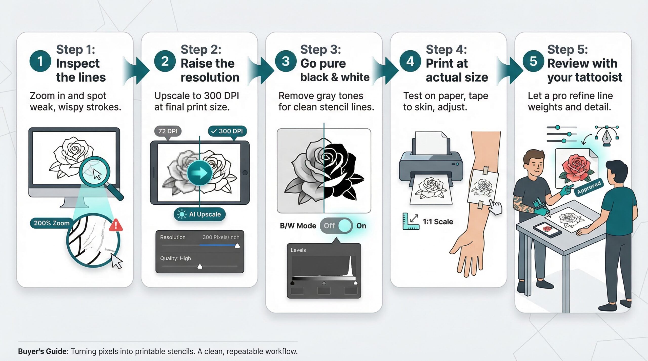 Buyer’s guide: turning pixels into printable stencils