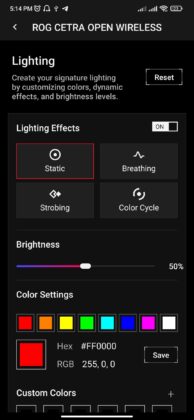 ASUS ROG Cetra Open Wireless