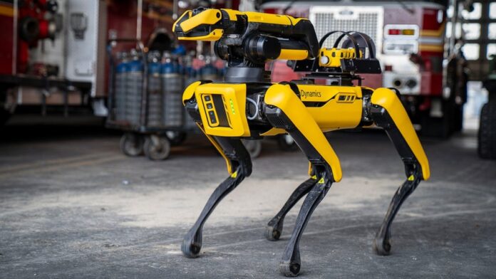 Boston Dynamics robot Spot Boston Dynamics robot Spot