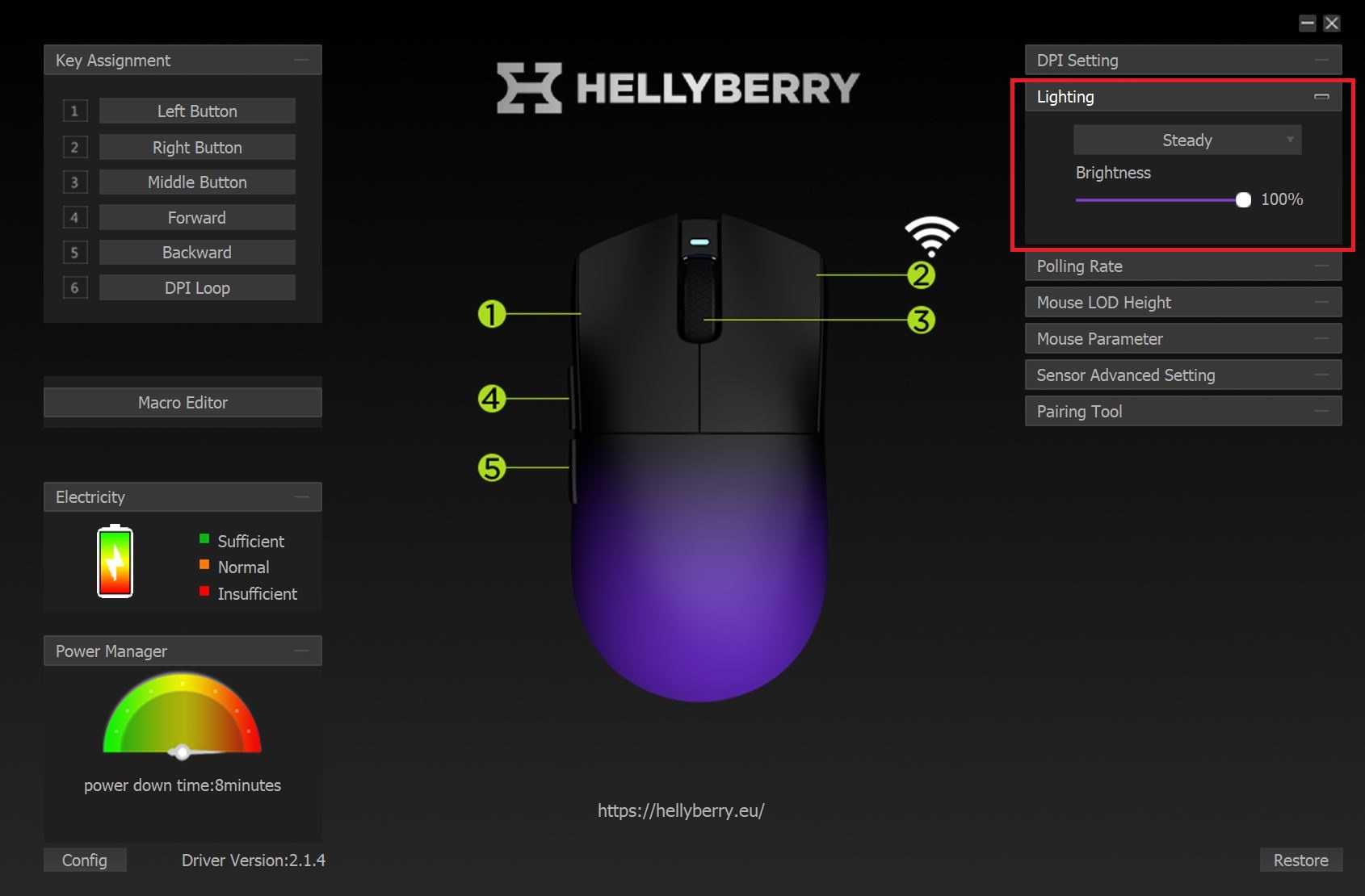 Hellyberry HM47 Pro Wireless