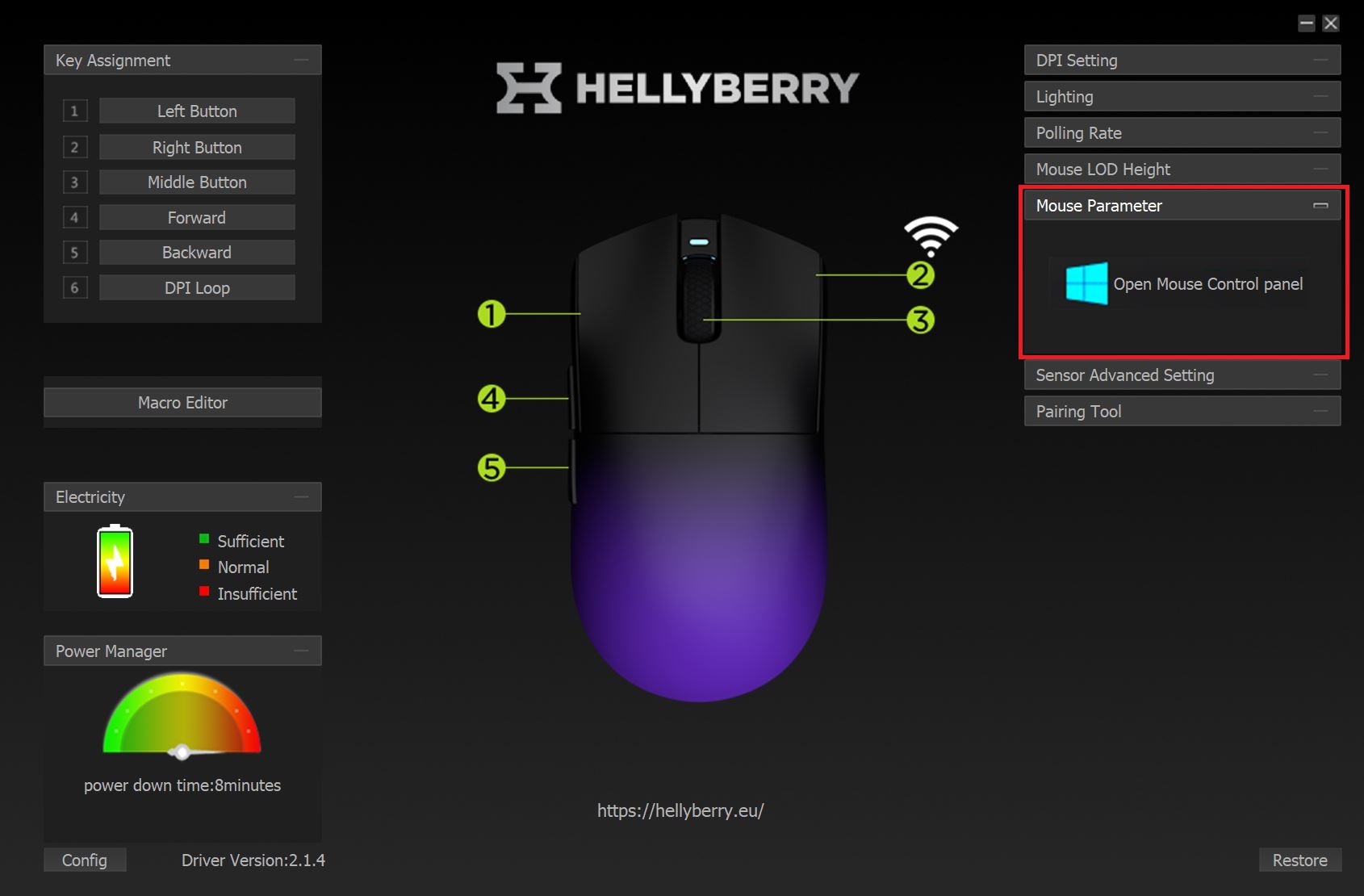 Hellyberry HM47 Pro Wireless