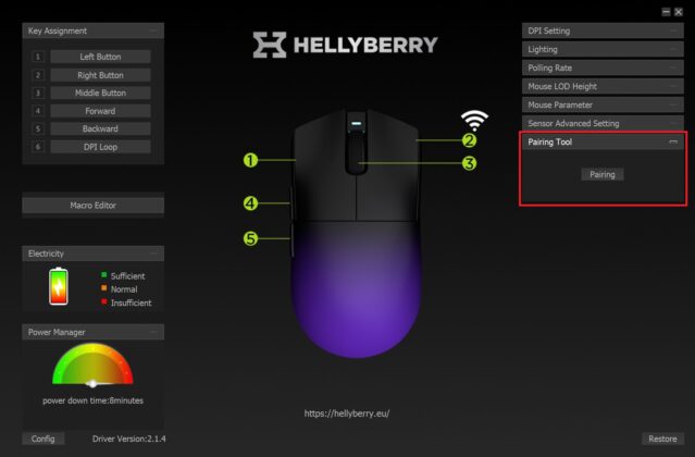 Hellyberry HM47 Pro Wireless
