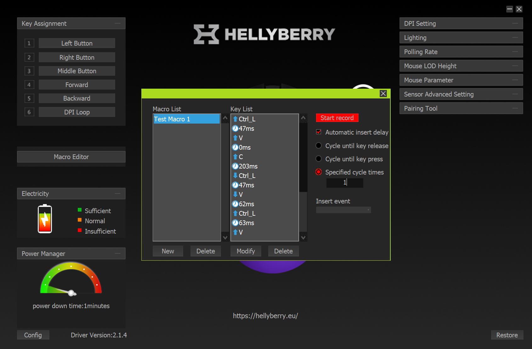 Hellyberry HM47 Pro Wireless