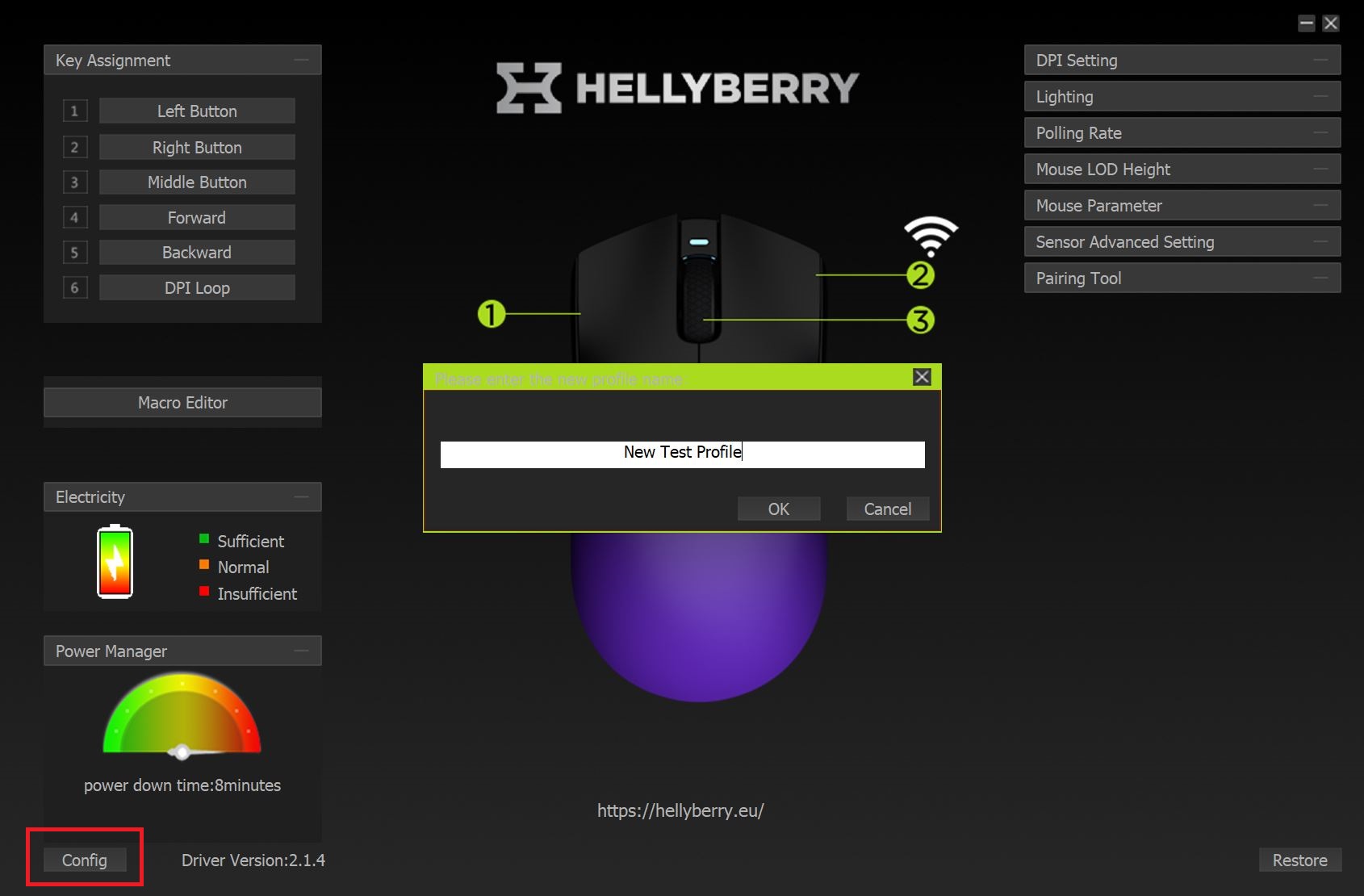 Hellyberry HM47 Pro Wireless