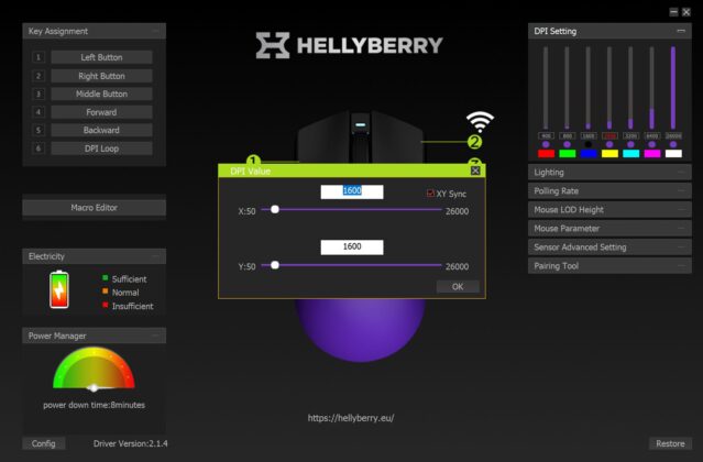 Hellyberry HM47 Pro Wireless