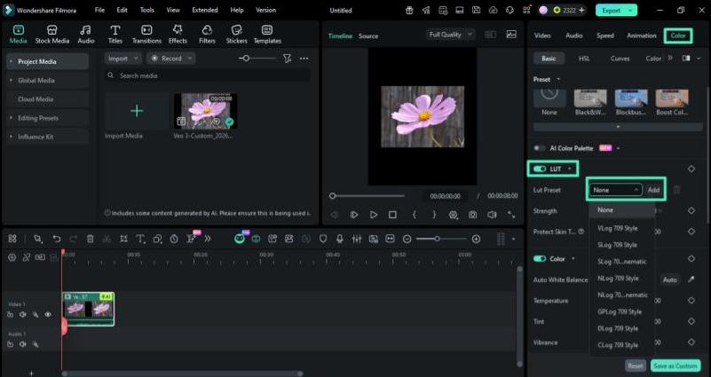 Import LUT Import LUT