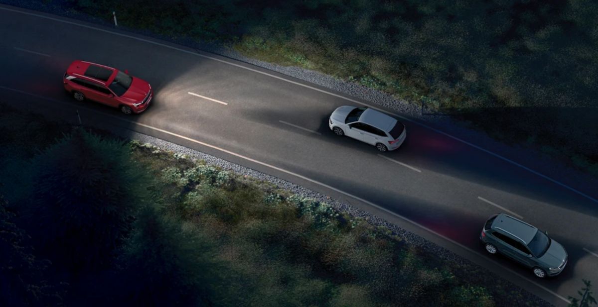 Matrix LED headlights in Škoda vehicles Matrix LED headlights in Škoda vehicles