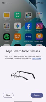 Mijia Smart Audio Glasses Browline
