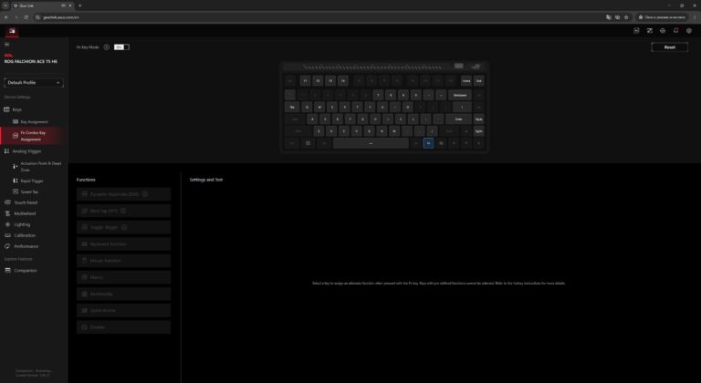 ASUS ROG Falchion Ace 75 HE