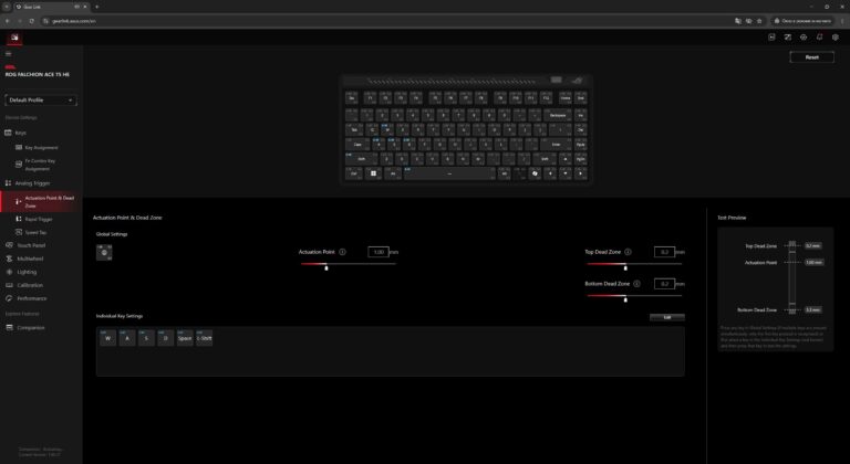 ASUS ROG Falchion Ace 75 HE