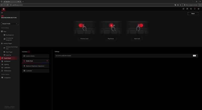 ASUS ROG Falchion Ace 75 HE