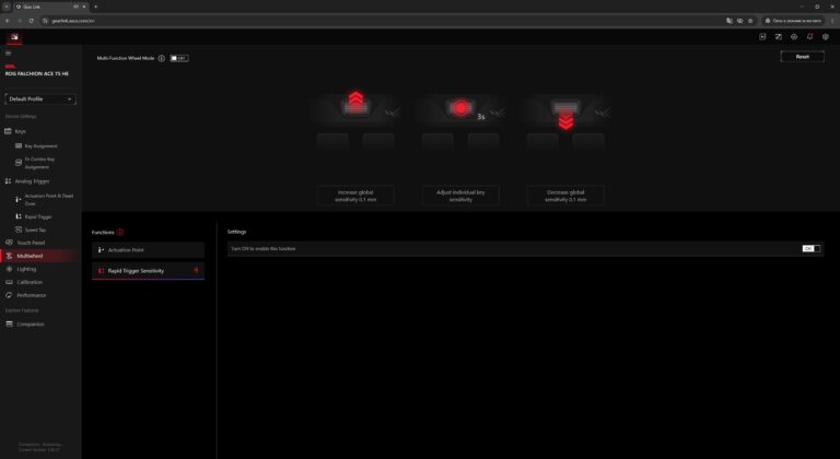 ASUS ROG Falchion Ace 75 HE