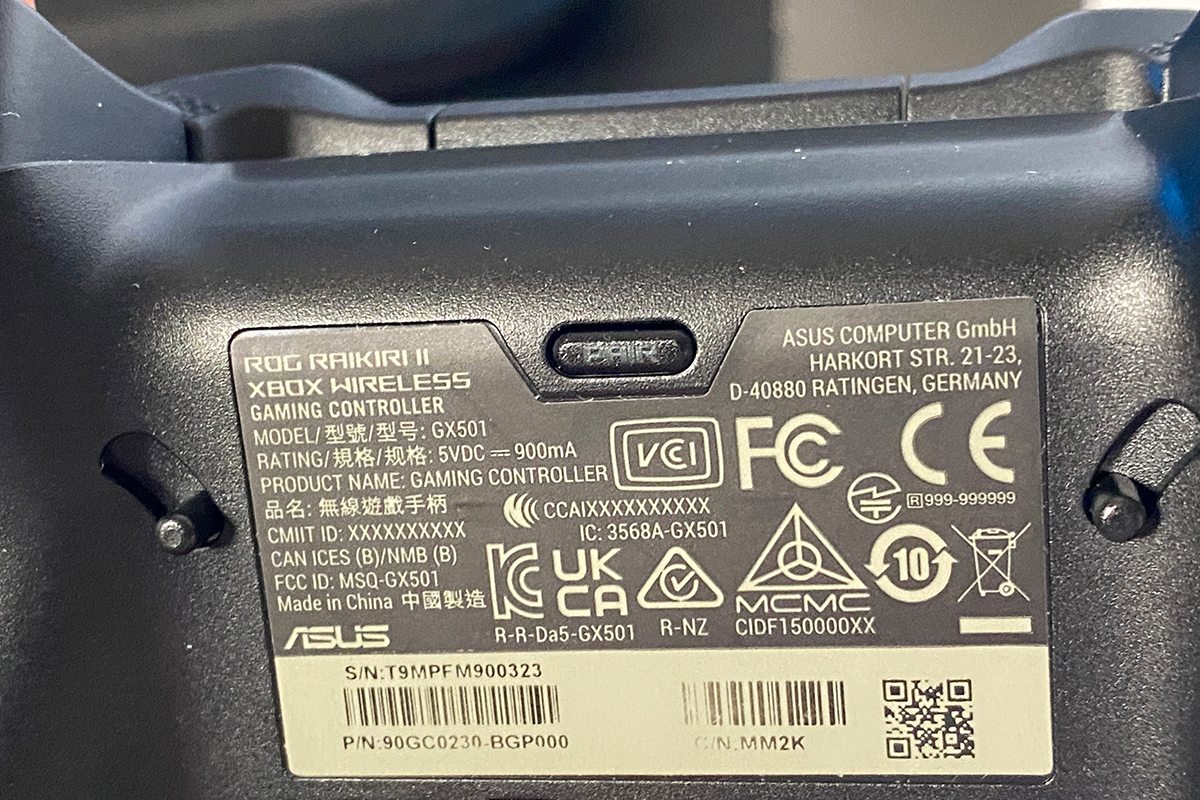 ASUS ROG Raikiri II Xbox Wireless ASUS ROG Raikiri II Xbox Wireless