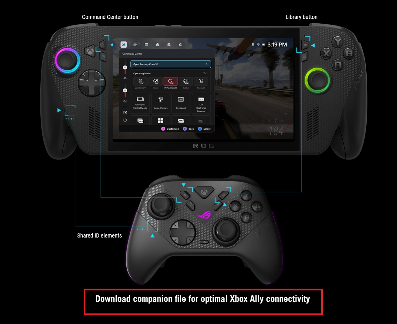 ASUS ROG Raikiri II Xbox Wireless