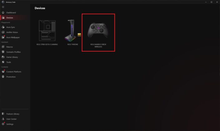 ASUS ROG Raikiri II Xbox Wireless