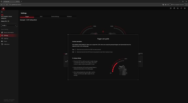 ASUS ROG Raikiri II Xbox Wireless