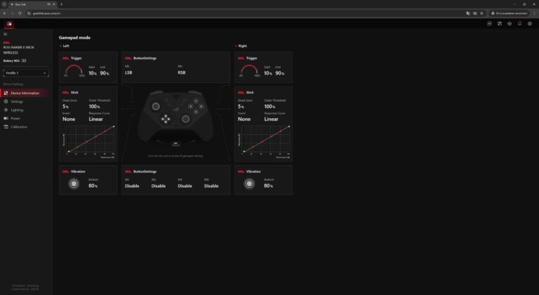ASUS ROG Raikiri II Xbox Wireless
