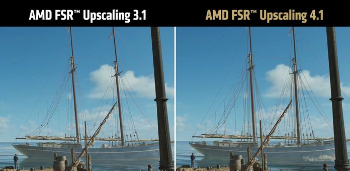 AMD FSR Upscaling 4.1 AMD FSR Upscaling 4.1