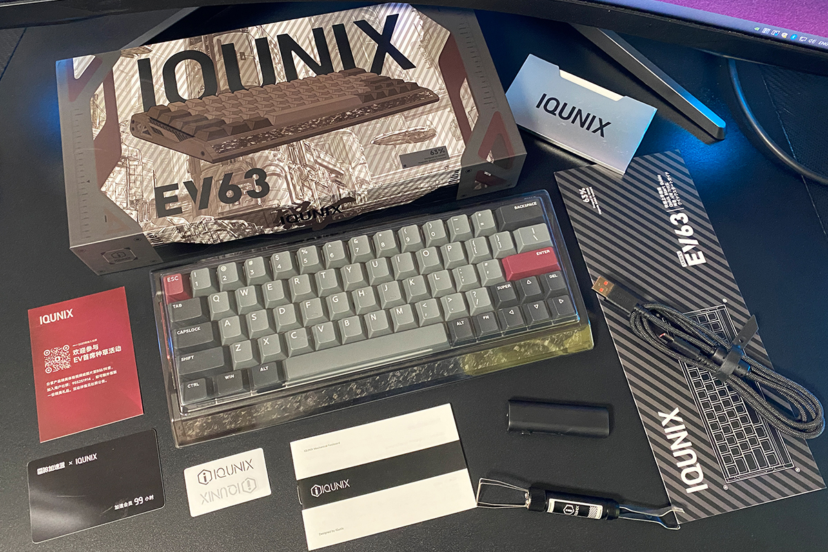 Review of the IQUNIX EV63 keyboard - Root-Nation.com