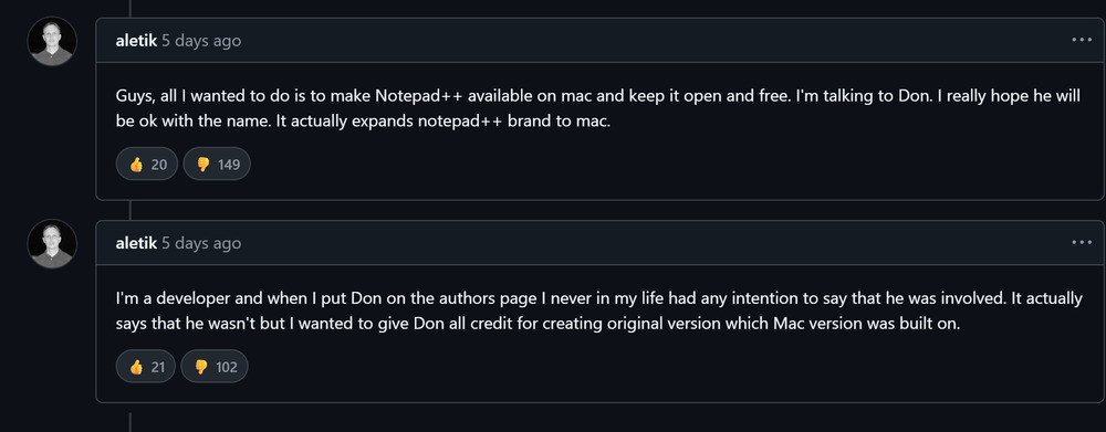 Notepad ++ for Mac 