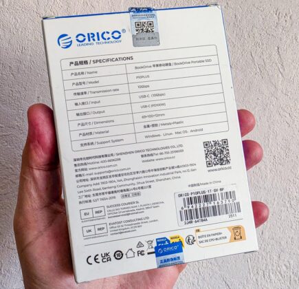 Orico BookDrive P10PLUS