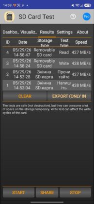 ORICO BookDrive P10PLUS - SD Card Test