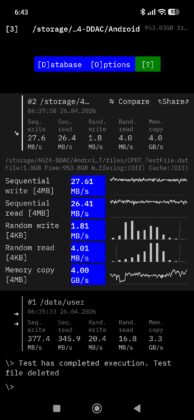ORICO BookDrive P10PLUS - CPDT Test