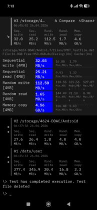 ORICO BookDrive P10PLUS - CPDT Test