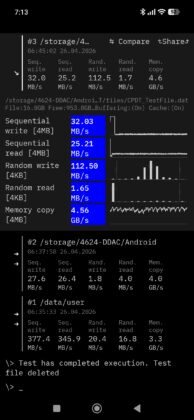 ORICO BookDrive P10PLUS - CPDT Test