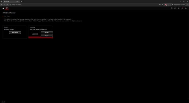 ASUS ROG Strix Morph 96 Wireless