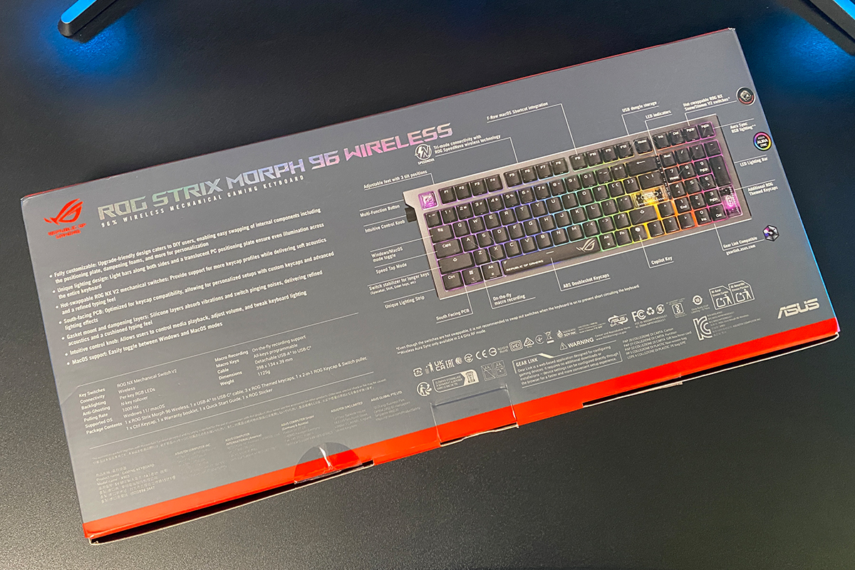 ASUS ROG Strix Morph 96 Wireless