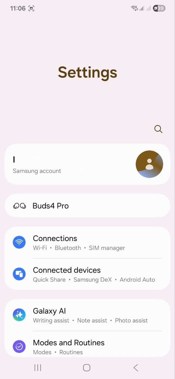 Samsung Galaxy Buds4 Pro Samsung Galaxy Buds4 Pro