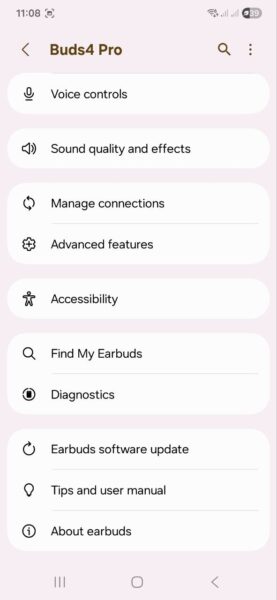 Samsung Galaxy Buds4 Pro