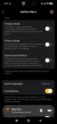 EarFun Clip 2 Mobile App