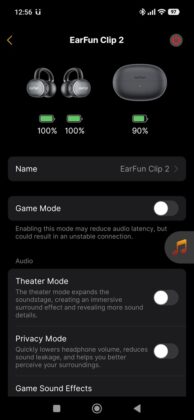 EarFun Clip 2 Mobile App