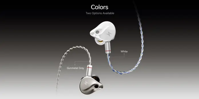 ATK Horizon gaming earbuds shown in white and gunmetal color options ATK Horizon gaming earbuds shown in white and gunmetal color options
