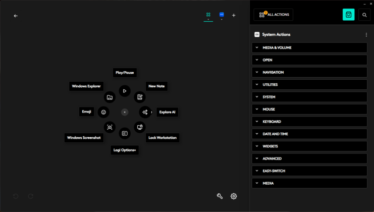 Logitech M850 L: Logi Options+