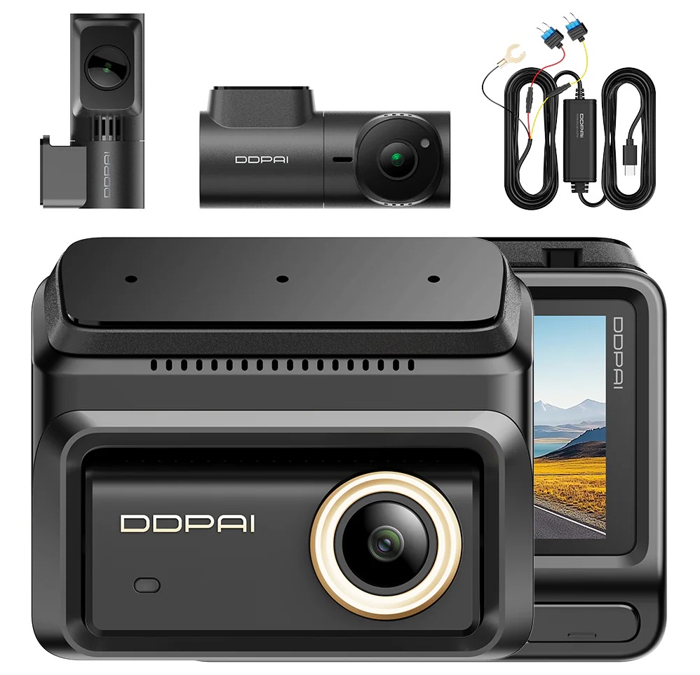 DDPAI Z90 Pro - What's in the box