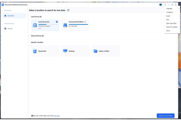 iToolab RecoverGo Windows Data Recovery